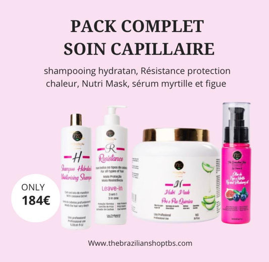 Pack soins capillaires